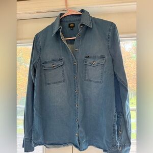 Lee Classic Blue Denim Shirt
